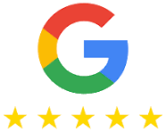 Google, rated 5 stars